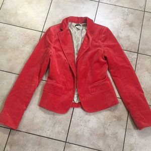 J Crew sz 2 red blazer